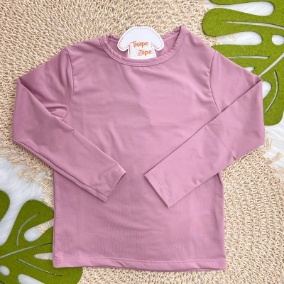 Camiseta Térmica Manga Longa - Rose